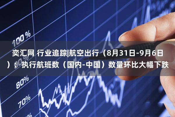 奕汇网 行业追踪|航空出行（8月31日-9月6日）：执行航班数（国内-中国）数量环比大幅下跌